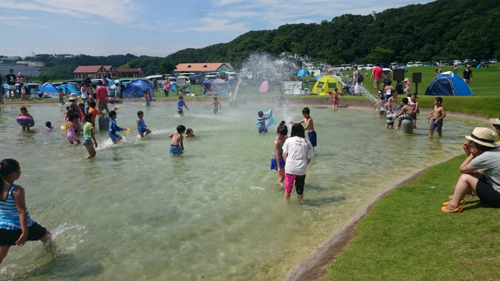 東京ドイツ村 夏はせせらぎで思いっきり水遊び の体験レポート Kids Play キッズプレイ