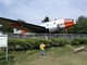 所沢航空記念公園 実物のC-46迫力満点！青空に子供の夢を描きます！！