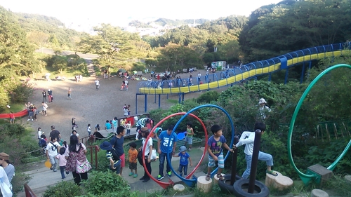 横浜市立金沢動物園 動物園だけじゃありません ローラー滑り台にアスレチック遊具 セットでいろいろ楽しめます の体験レポート Kids Play キッズプレイ