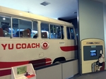 電車とバスの博物館のバスの写真