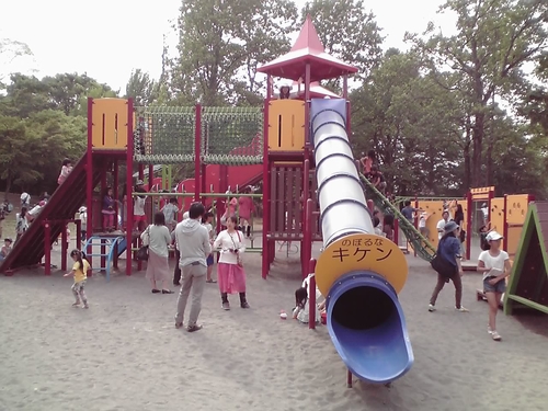 千葉県立柏の葉公園 冒険のトリデ一新 の体験レポート Kids Play キッズプレイ