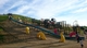 龍ケ岡公園 たつのこやまの傾斜でスリル度アップ！滑り台